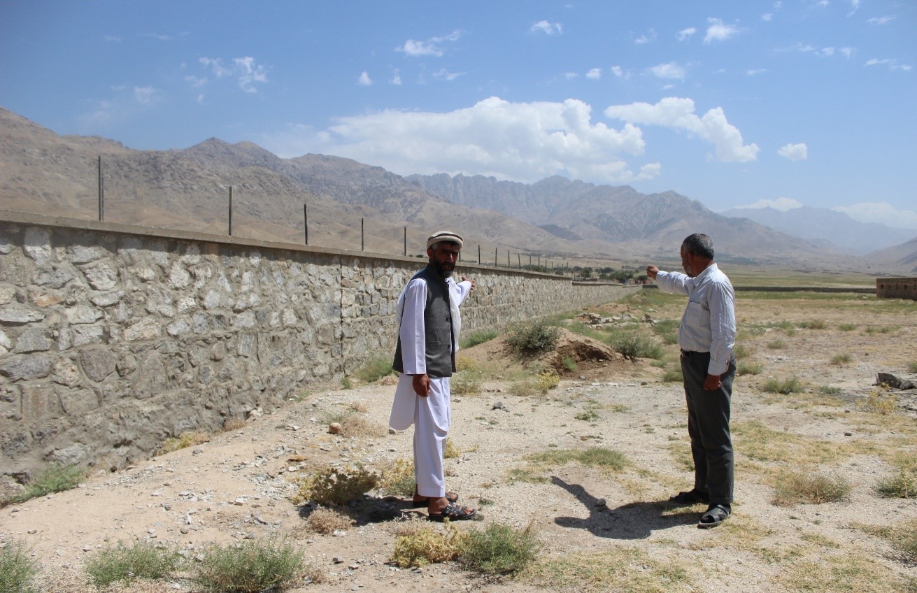 Local monitors completely alter school condition in Kapisa province.