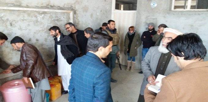 Community engagement results in identifying resources and quality construction of a school in Parwan