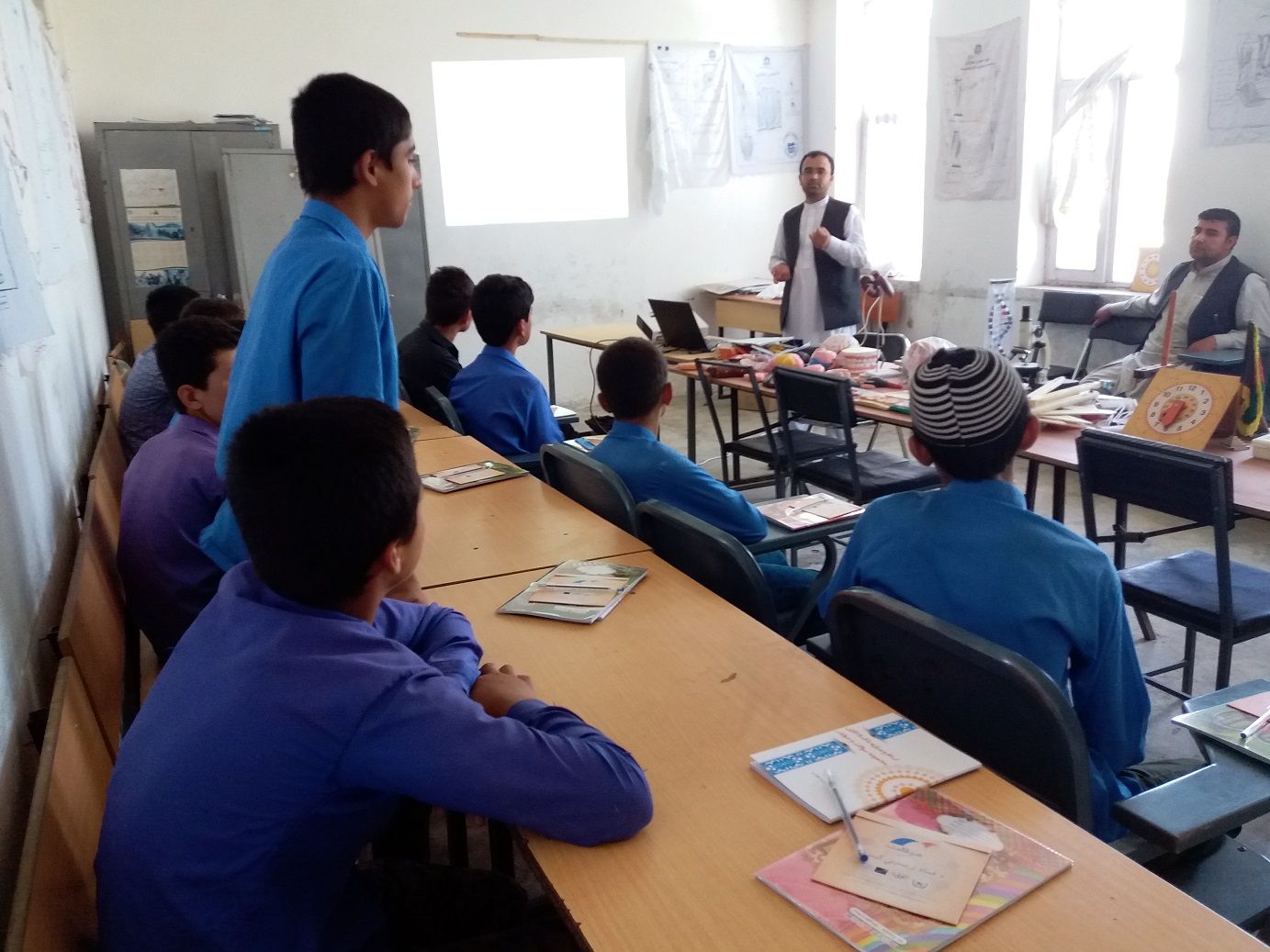 Students in Kapisa and Parwan take responsibility to improve education quality