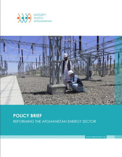 POLICY BRIEF: Reforming the Afghanistan Energy Sector